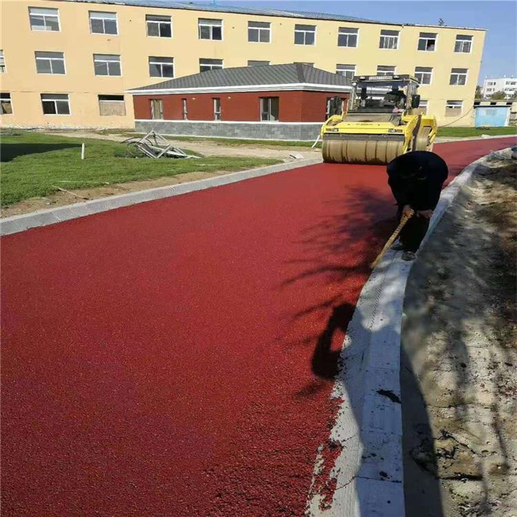 彩色沥青道路 牡丹江 鸡西 佳木斯 东宁 伊春脱色沥青