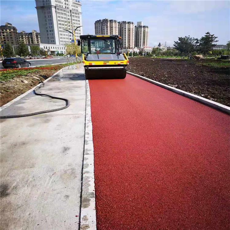 吉林省彩色沥青 彩色沥青工程 彩色沥青设计 彩色沥青路面