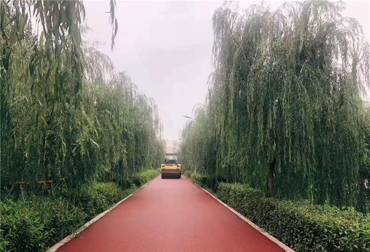 彩色沥青 彩色沥青混凝土 彩色沥青路面 彩色沥青道路 彩色沥青施工 彩色沥青价格