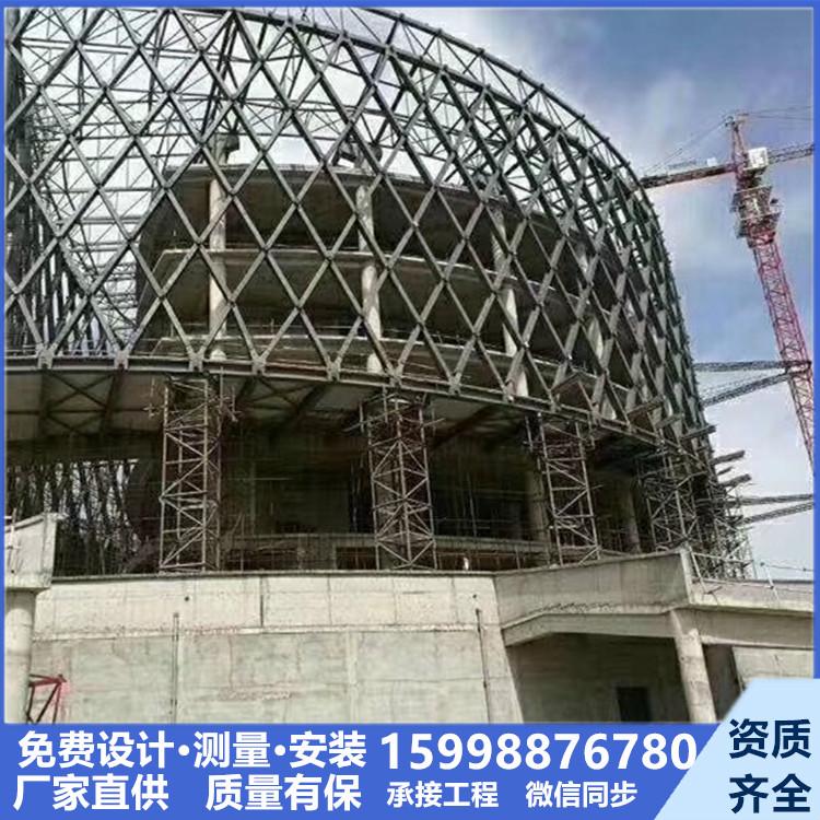 【利华钢结构】 钢结构棚按需定制 钢筋加工棚 钢结构工程 彩钢棚工地钢结构大棚