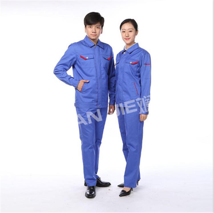 沈阳斓捷工装定制长袖 工作服套装耐磨男女春秋劳保工作服套装定制 工作服加工厂