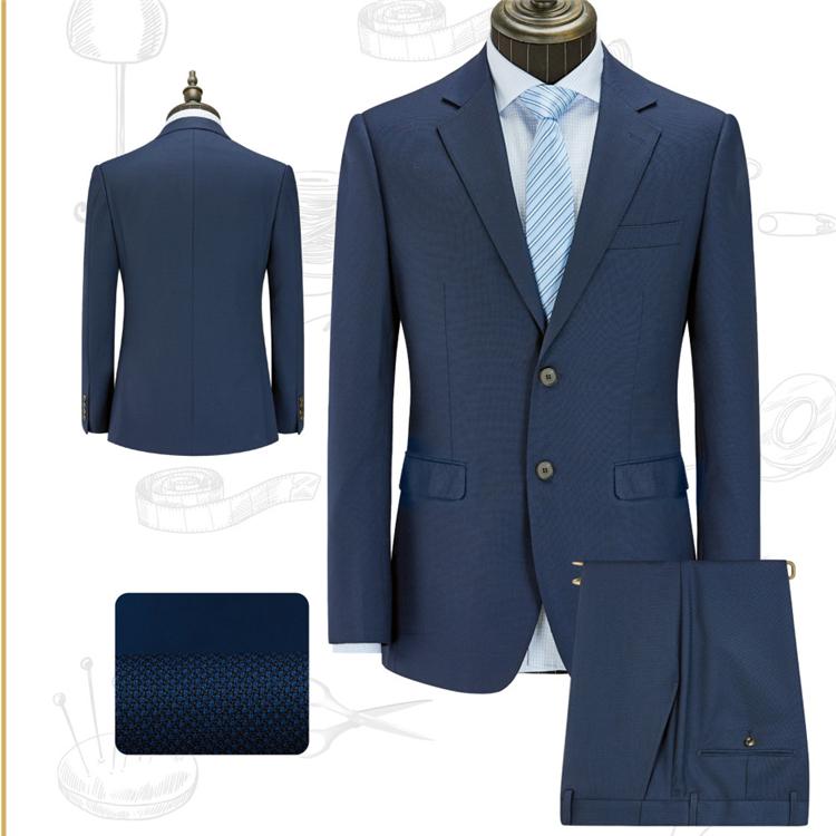 沈阳男士春秋工作服 羊毛西服 商务版西服定制厂家