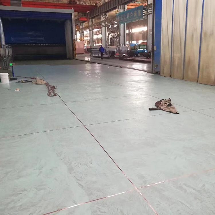钢化地坪漆车间施工 厂房耐磨地坪批发零售