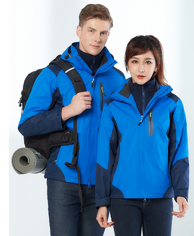 沈阳冲锋衣定做 冲锋衣工作服 三合一冲锋衣 活里活面冲锋衣定制厂家良品服饰