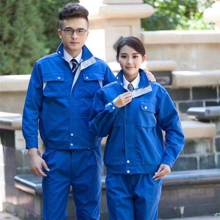  工作服定做  车间工厂工作服定制 纯棉棉面料 耐磨厂家批量生产
