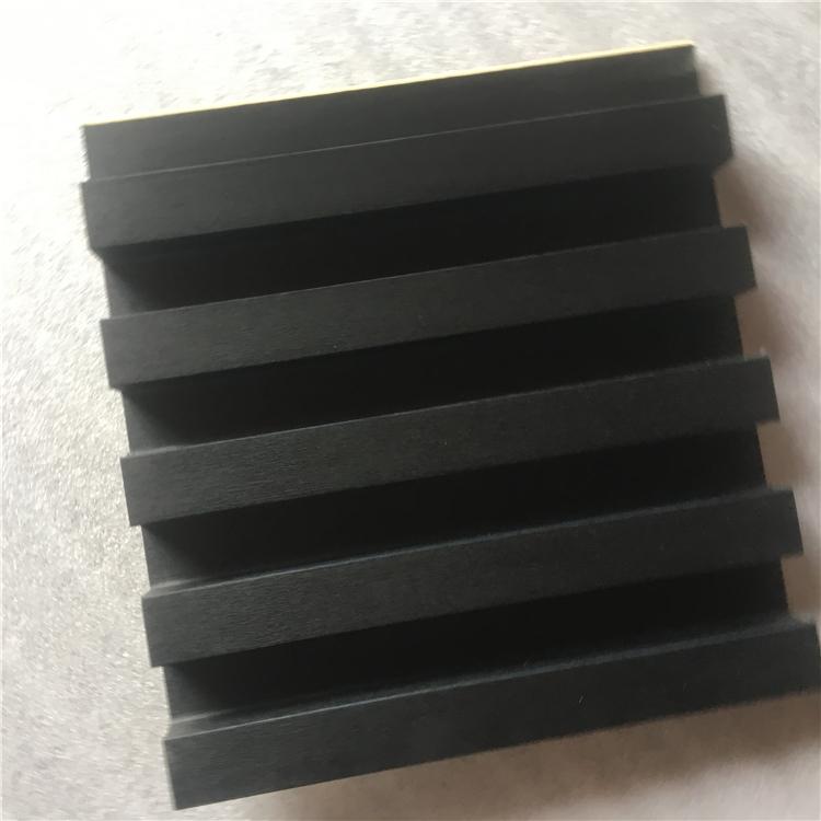 竹木纤维格栅厂家批发 墙面背景墙凹凸造型高槽板生态木