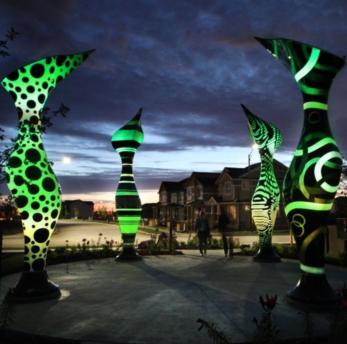 哈尔滨户外led造型灯互动生命之树亮化中式装饰灯公园节日梦幻灯光文旅  鲁艺雕塑 