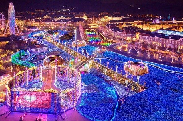 太原新款景区公园定制降温加湿器加七彩灯光夜景效果出彩引流烟雾门  鲁艺雕塑 