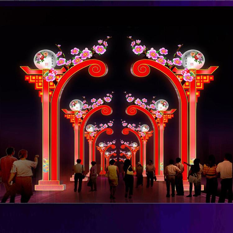 春节灯会制作民俗花灯节日彩灯元宵中秋春节源头厂家定制工厂