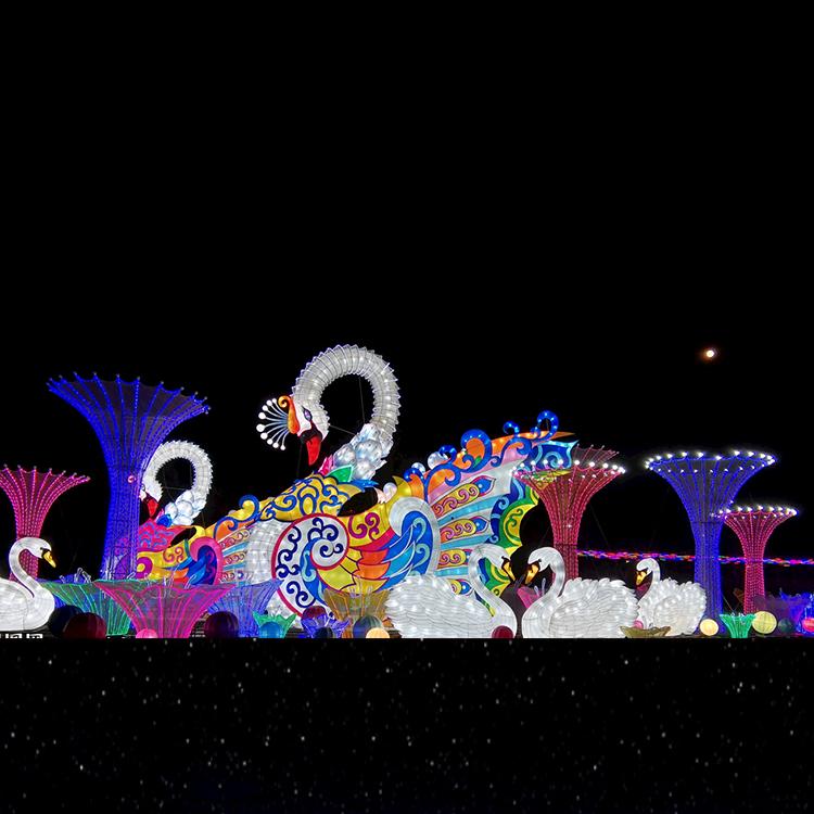 长期提供春节大型花灯鼠年春节花灯各类花灯样式可定制量大从优