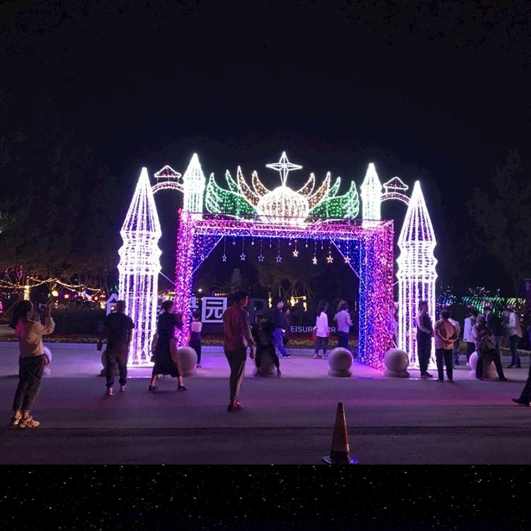 春节元宵节中秋节场地布置花卉花灯彩灯摆件品源头厂家现货供应