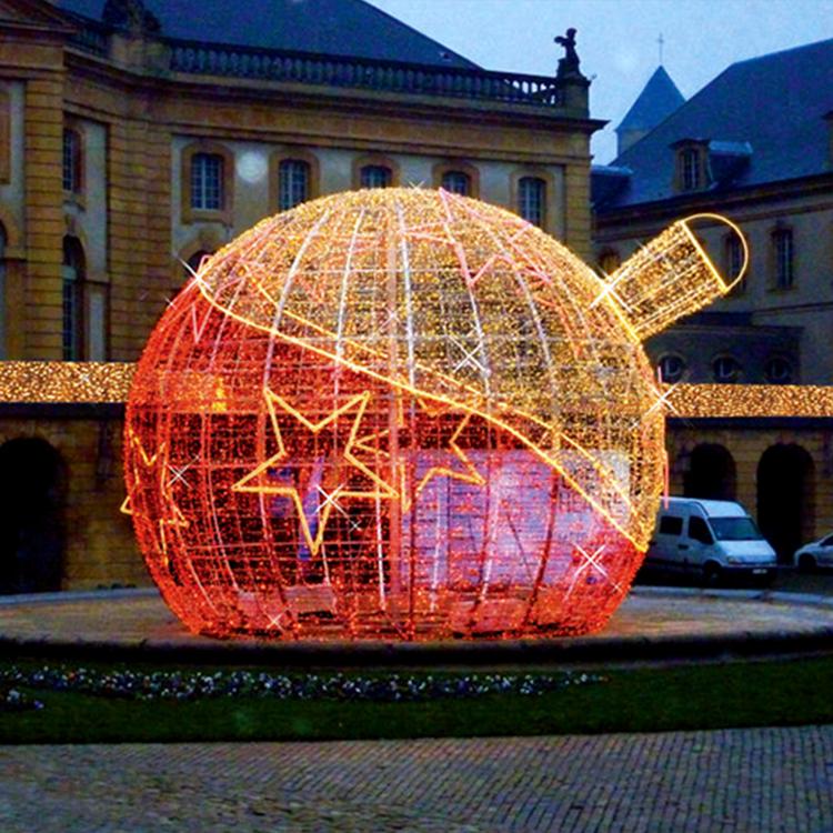 中秋大型水上花灯活动搭建制作山东专业灯展景观美陈装饰制作厂