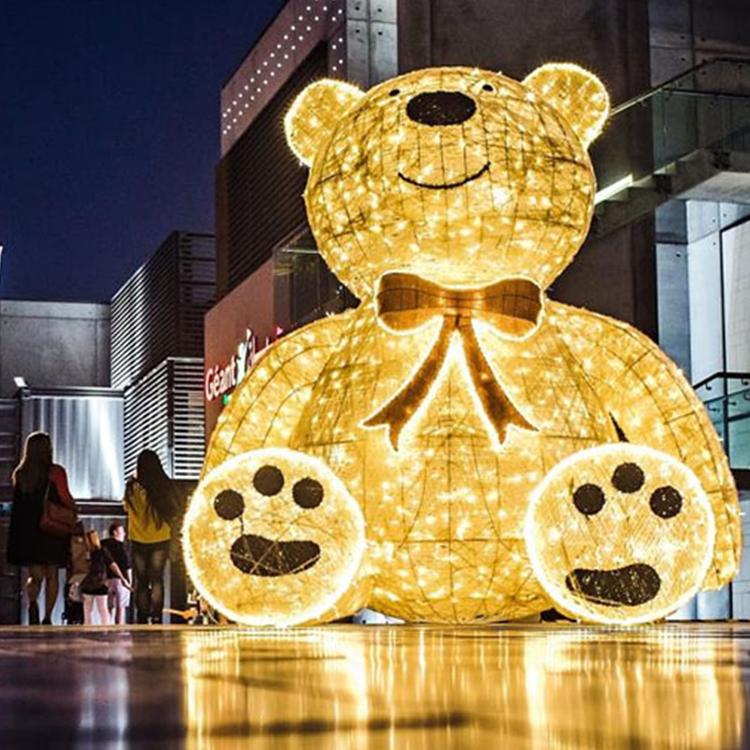虎年大型灯会花灯财神爷灯笼春节财神彩灯组新年元宵户外灯展定制