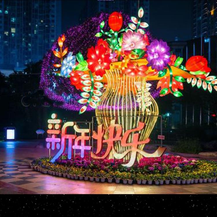春节花灯元宵灯会户外大型节日花灯摆件花灯灯组厂家定做