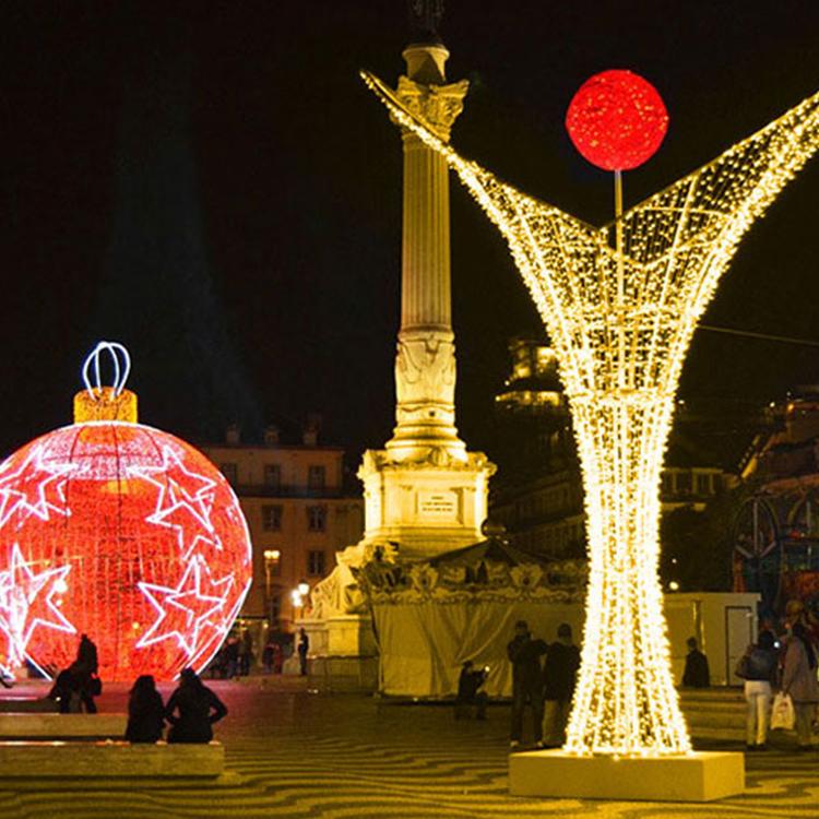 公园彩灯春字花灯大型灯会中秋节元宵花灯定做物业广场灯展制作