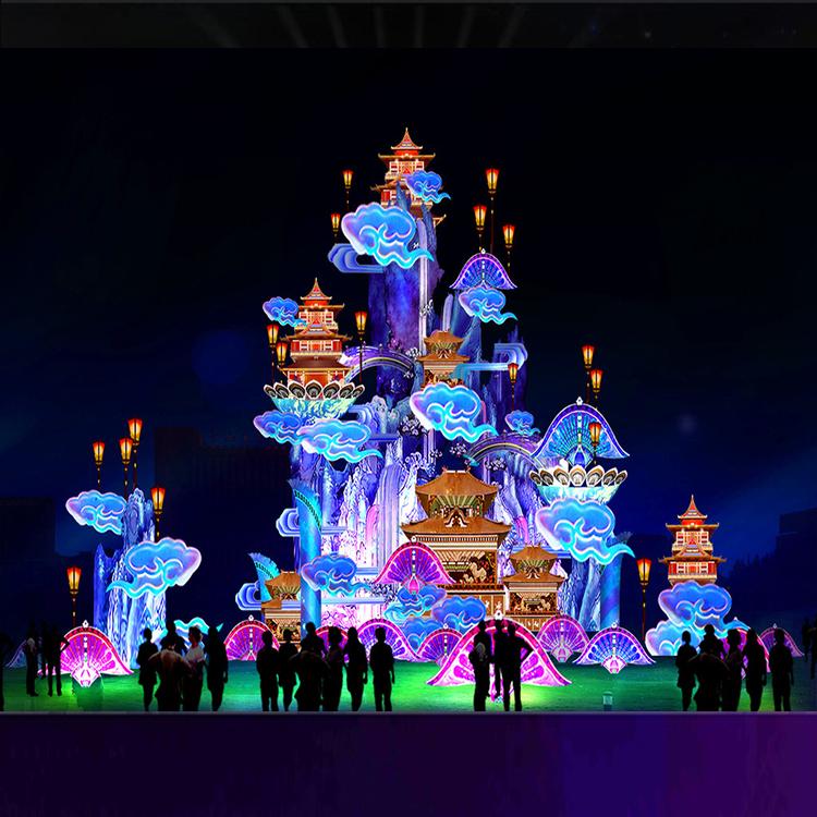 2022新款铁艺led造型鹿拉车商场酒店装饰坐式车圣诞老人厂家直销