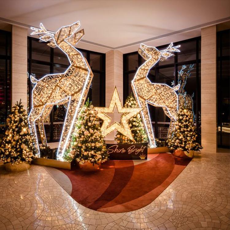 中秋节创意虎头美陈花灯花灯灯光造型主题乐园大型旅游活动