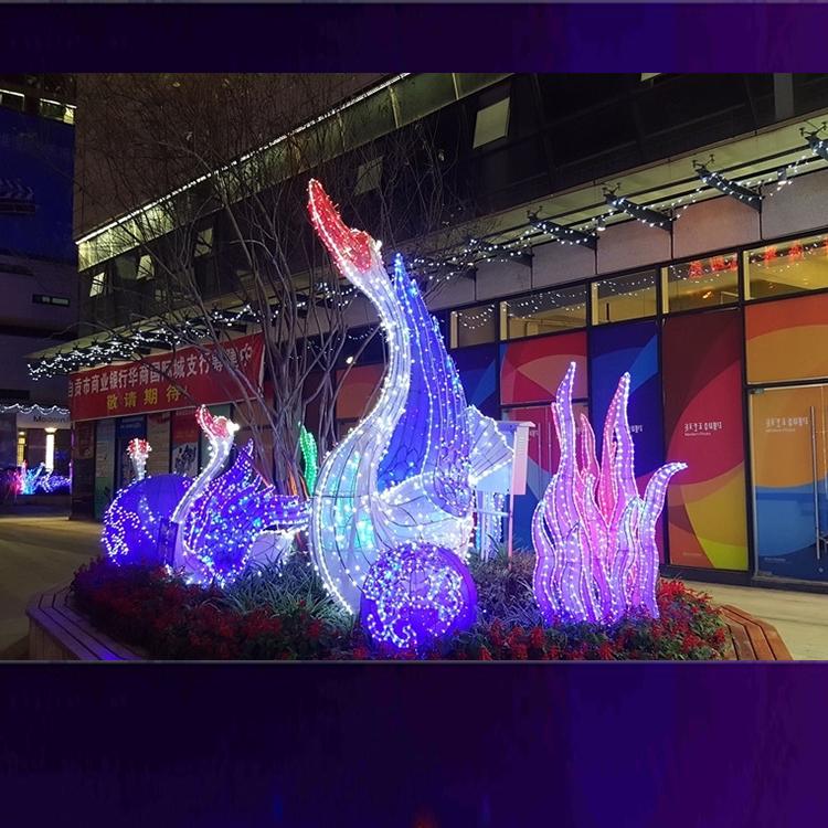 大型广场景区度假村景区乐园灯会灯展灯光节花灯新品直销