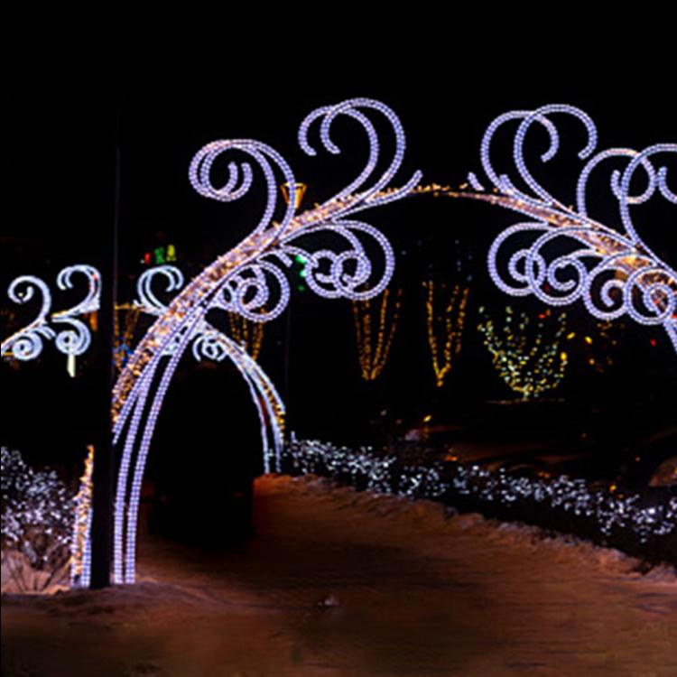 春节元宵节场景秀彩灯灯会景观场景布置中秋元宵节户外灯展装饰