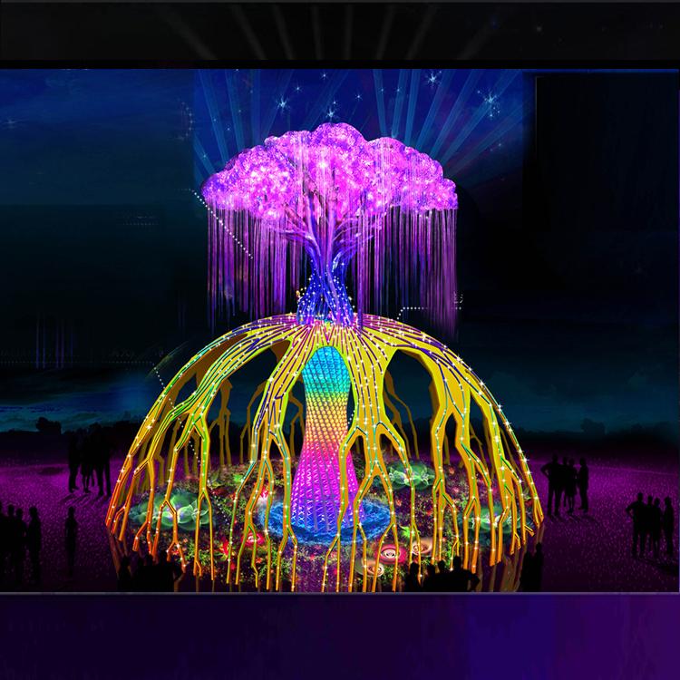 梦幻灯光节LED大型造型灯图案灯厂家直销平面造型灯3D立体彩灯