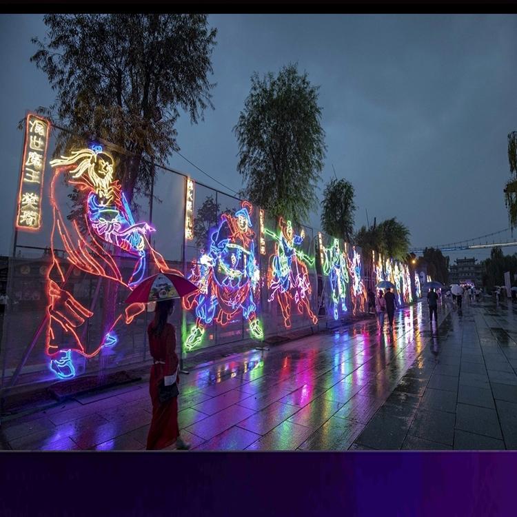 节日花灯新年元宵造型花灯元宵节日花灯装饰大型庙会灯会厂家定做