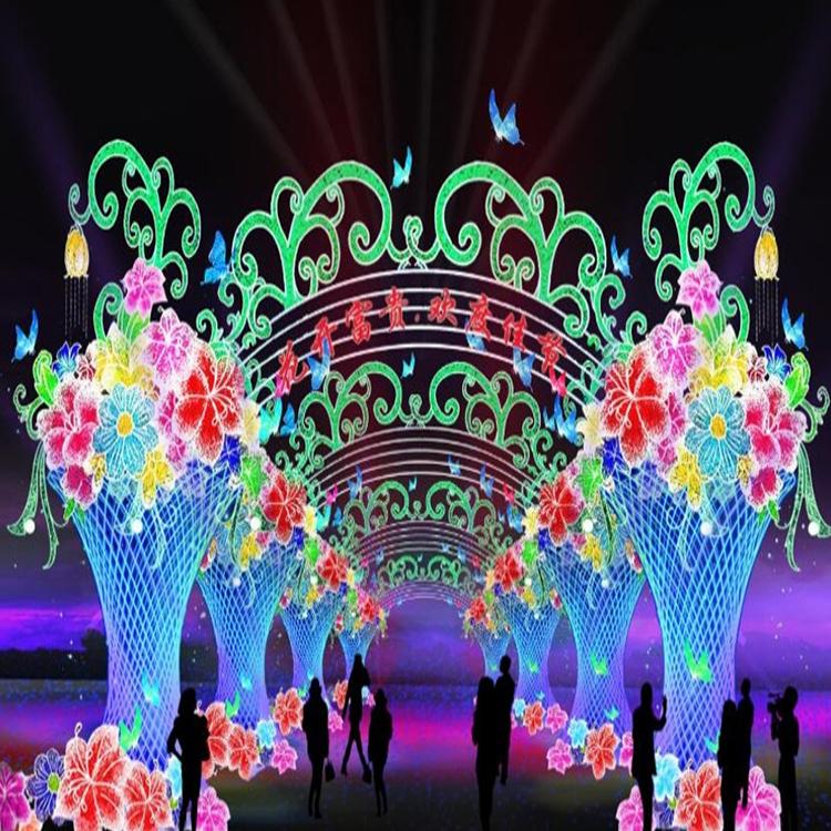 大型圣诞树工厂制做中高端豪华套餐铁艺框架仿真发光亚克力圣诞树长春