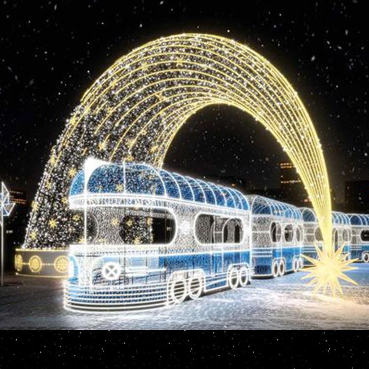 春节大型花灯彩灯制作灯会展场景园林节日场景布置民间工艺品长春