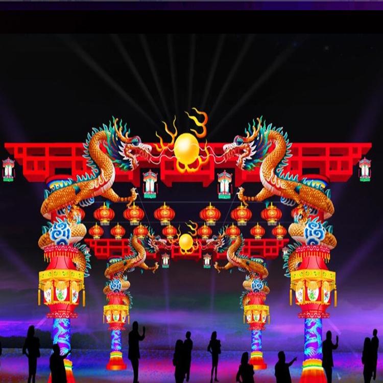 厂家制做大型圣诞树装饰品圣诞节布置酒店大堂户外景观树户外装饰大连