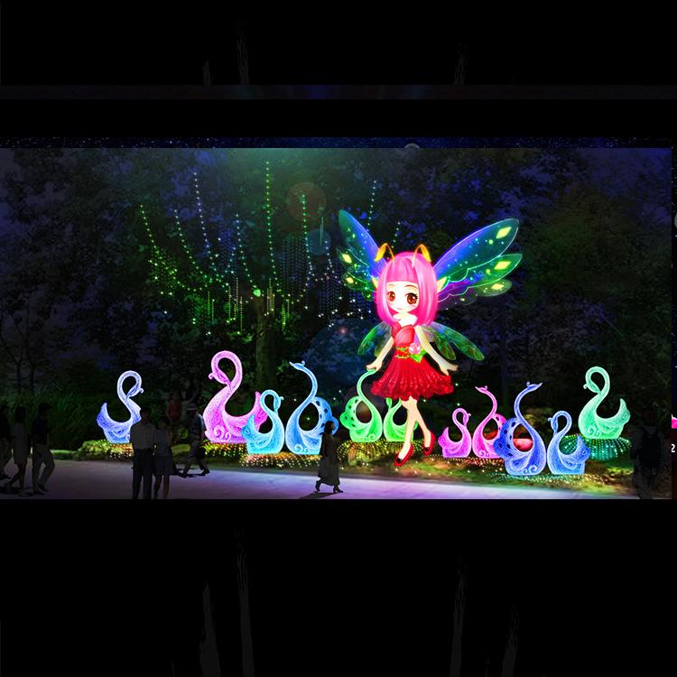 BigLargeChristmastree圣诞装饰大型镜面结晶亚克力圣诞树厂家哈尔滨