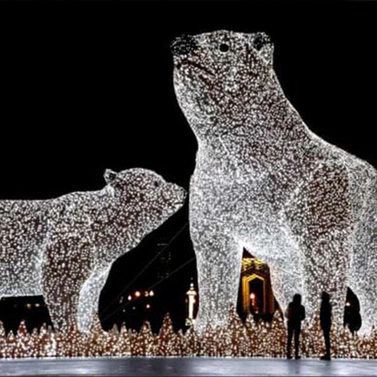 工厂制做大型螺旋圣诞树彩色灯光异形圣诞树大型室内外制做圣诞树哈尔滨