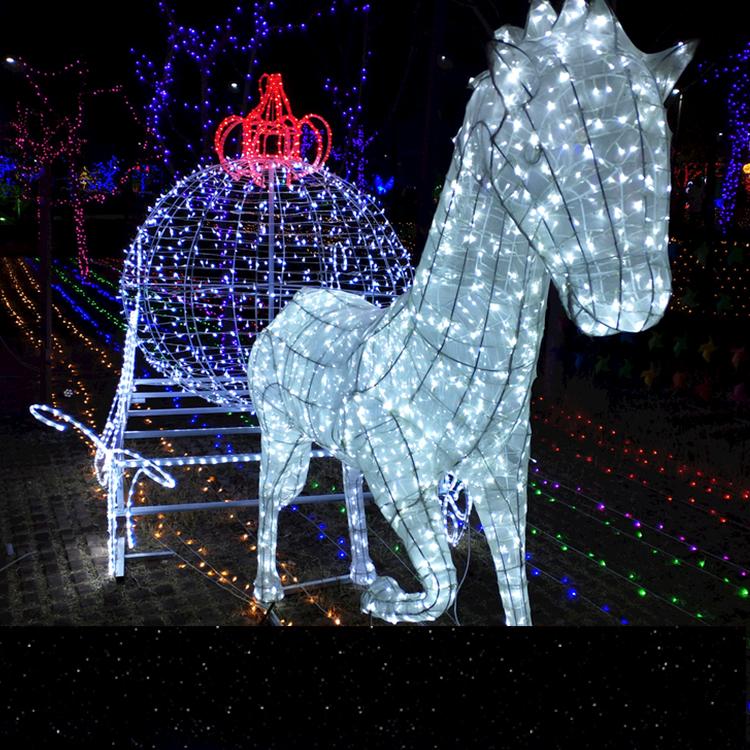 大型商场购物中心美陈圣诞节日装饰圣诞树户外广场布置加密套餐树哈尔滨