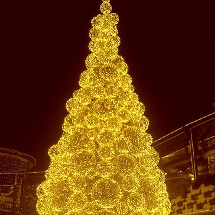 大型圣诞树4m5m6m8米10米12米圣诞节装饰品框架圣诞树商场室外哈尔滨