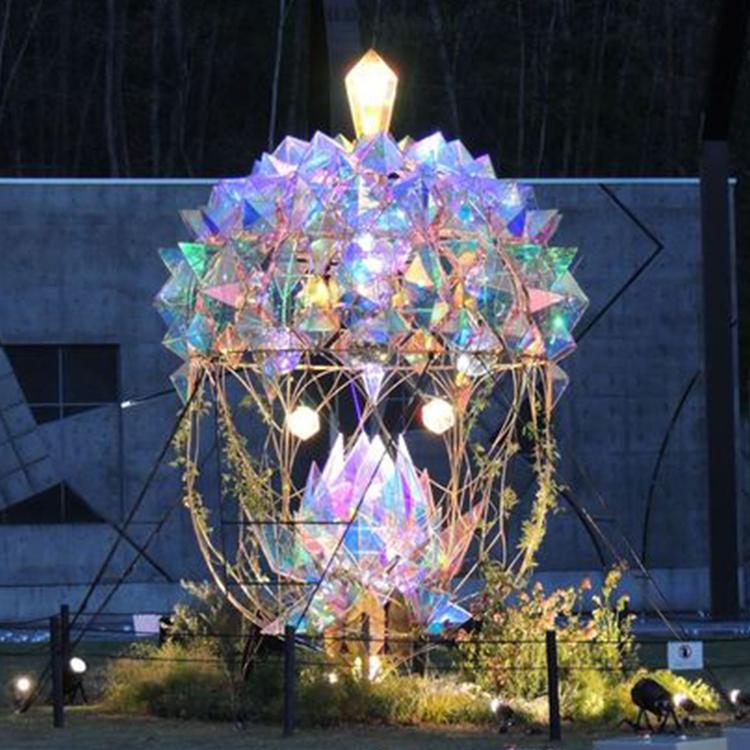 虎年花灯十二12生肖灯笼卡通新年彩灯大型民俗灯会春节财神花灯长春