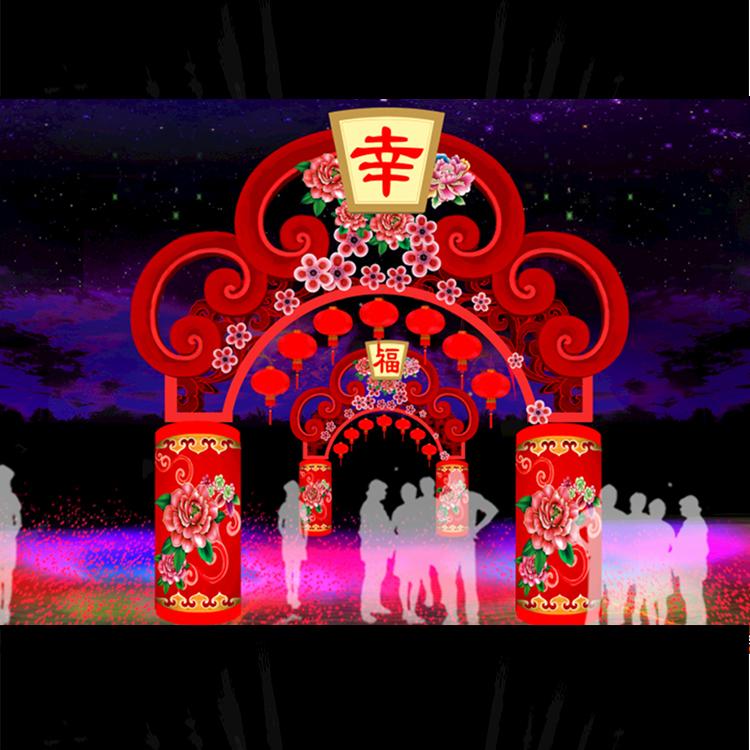 网红麦穗led景观麦穗灯户外防水防晒广场装饰发光麦穗插地灯现货大连