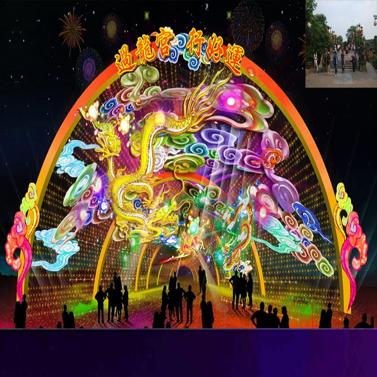 2022新款大型室外巨型圣诞树绿色挂枝七彩灯光渐变螺旋转圣诞节树大连