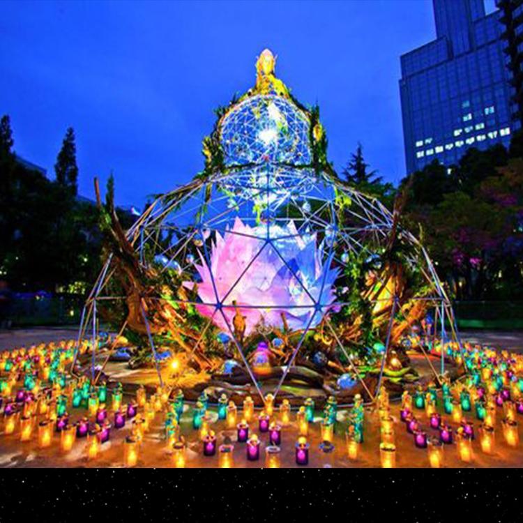 大型框架圣诞树套餐4米5/6米8米10/12米圣诞节户外商场树场景布置大连