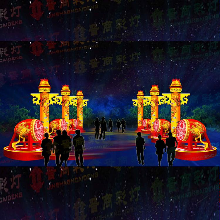 制做大型新款造型灯发光圣诞树酒店商场节日装饰幻彩亚克力圣诞树大连