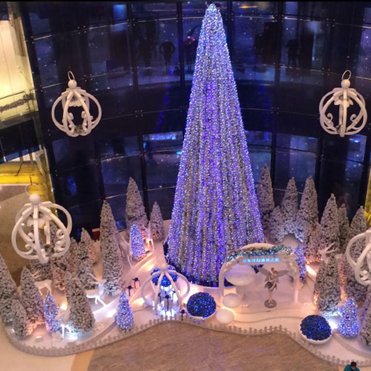 圣诞广场造型灯梦幻隧道灯光展拱门灯光节拱门铁艺造型灯厂家制做大连