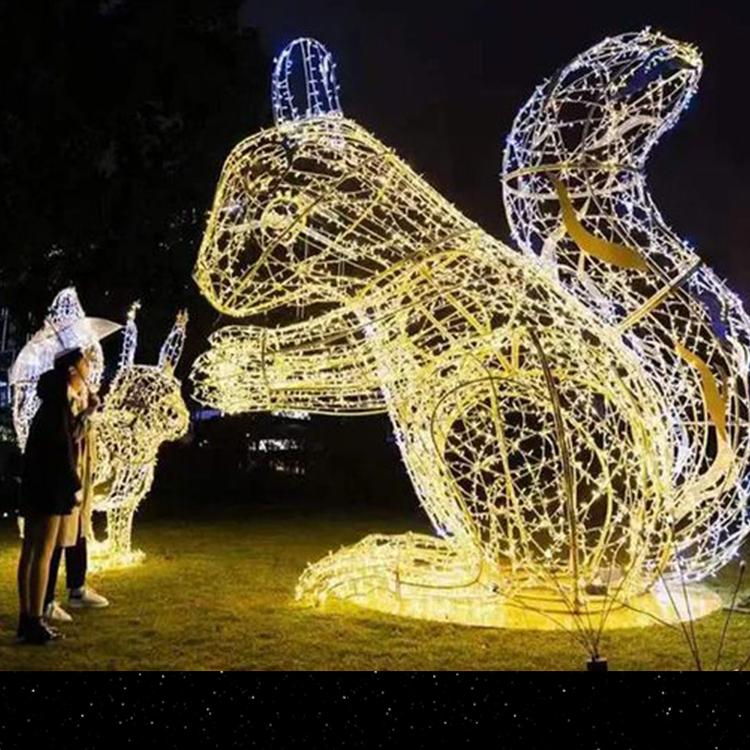 各种尺寸造型款式街景亮化装饰道具大型拱门装饰造型哈尔滨