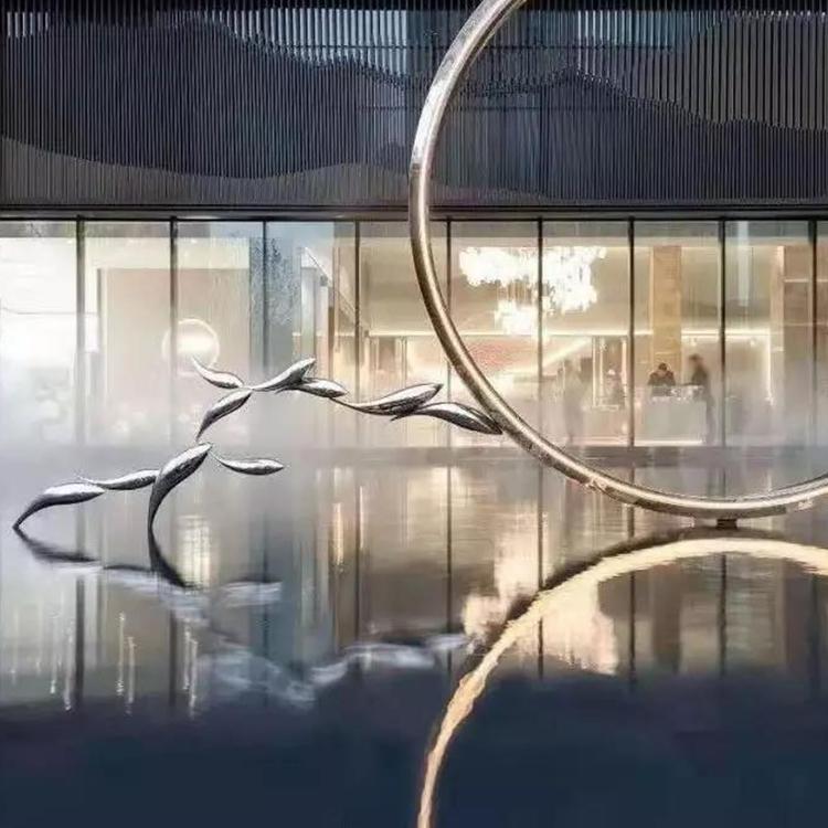 【不锈钢雕塑】制作大型不锈钢雕塑摆件户外公园广场不锈钢雕塑长春