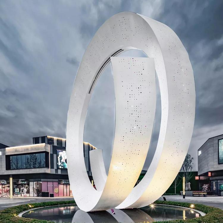 加工定制不锈钢大型户外园林景观雕塑公园绿地园林景观工程雕塑长春