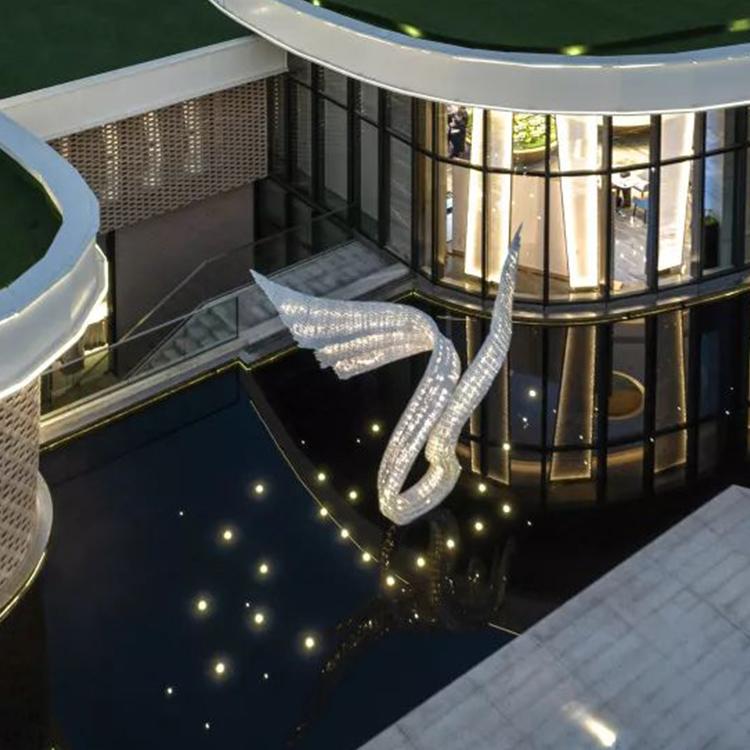 厂家优质室外园林景观创意形象不锈钢来图制作镜面雕塑不锈钢大连