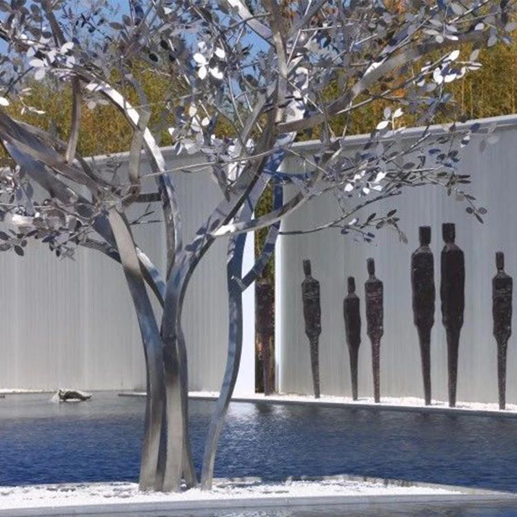 厂家优质室外园林景观创意形象不锈钢来图制作镜面雕塑不锈钢大连