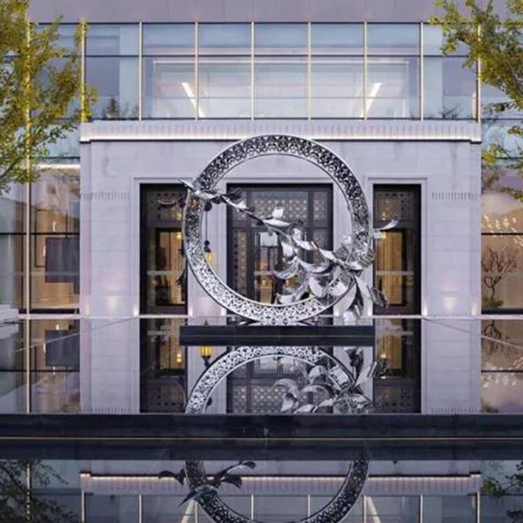 厂家不锈钢雕塑定制不锈钢雕塑城市商业街景不锈钢雕塑大连