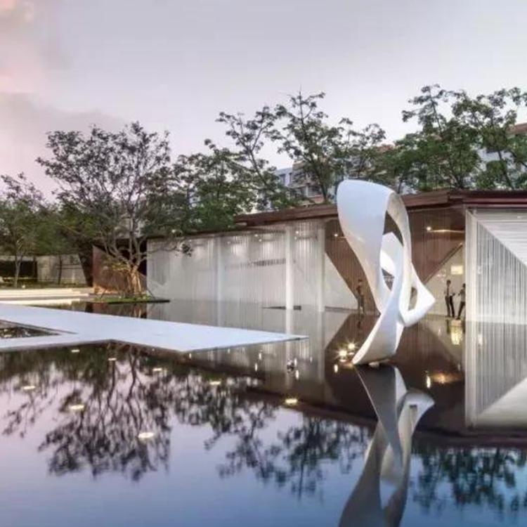 不锈钢蒲公英雕塑金属铁艺镂空发光景观美陈大型景观雕塑艺术厂家大连