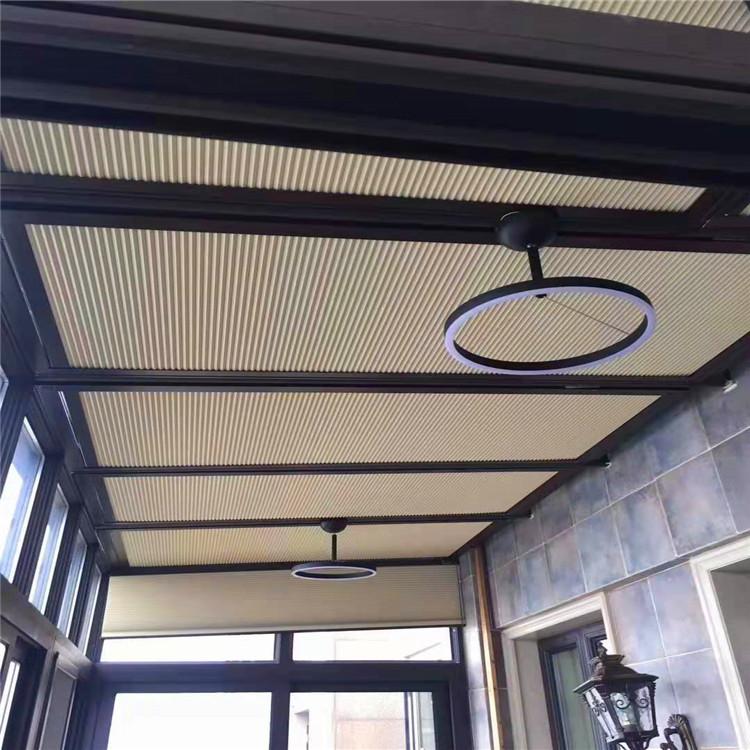 美萨阳光房厂家直销 电动遮阳帘 手动遮阳帘 法国风尚遮阳布 全遮光系列 半遮光系列 多种花色