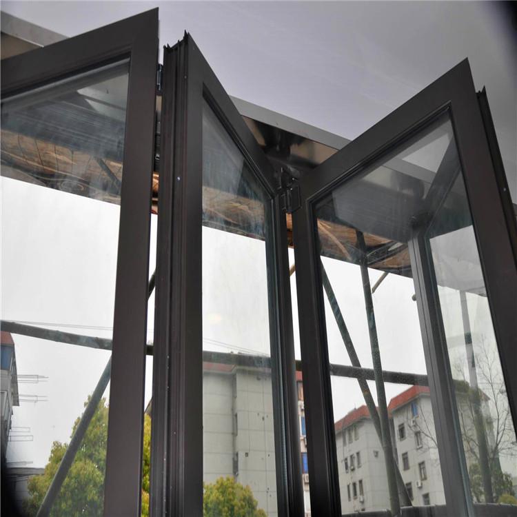 沈阳美萨门窗厂家直销 断桥铝折叠门 铝合金折叠门 商铺折叠门 封阳台折叠门 折叠门厂家直供 