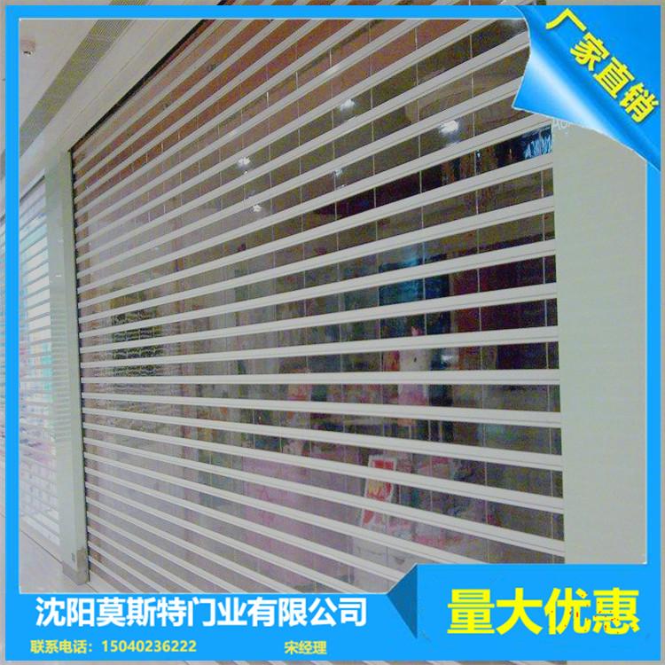 沈阳店铺水晶门定制厂家价格      