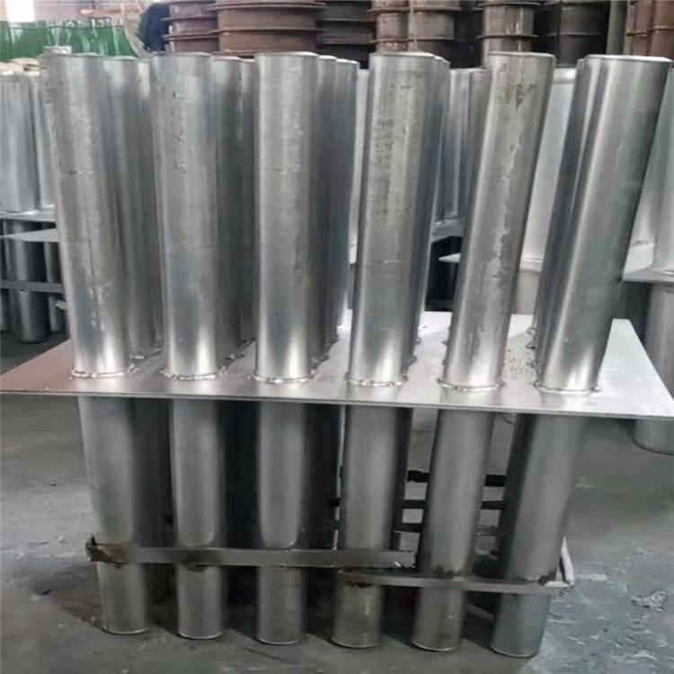 加工定制出墙过丝 人防密闭套管肋套 热镀锌组合电气套管