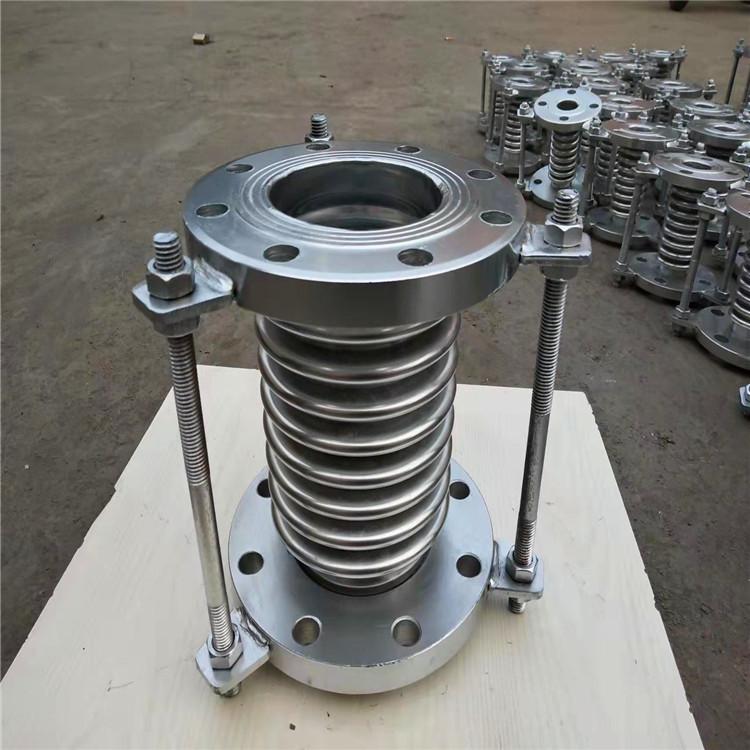 外压式直埋型波纹补偿器 焊接式 不锈钢材质 蒸汽管道 耐森